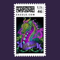"Sonya" Rainbow Believe Dragon Postage postage