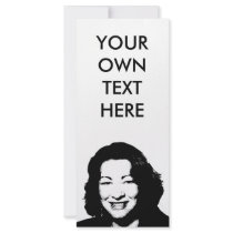 Sonya Sotomayor Custom Rack Cards