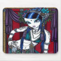 "Sonya" Tribal Fusion Belly Dancer Mousepad by mykajelina "Sonya" Tribal Fusion Belly Dancer Mousepad