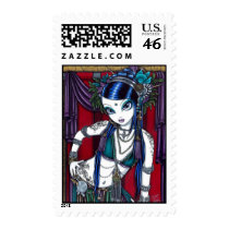 "Sonya" Tribal Fusion Belly Dancer Postage