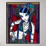 "Sonya" Tribal Fusion Belly Dancer Posters
