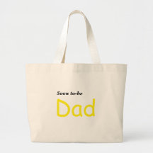 Soon to be Dad Canvas Bag
