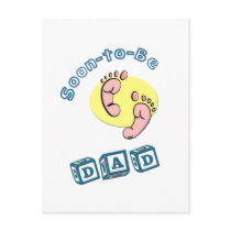 Soon To Be Dad Postcard