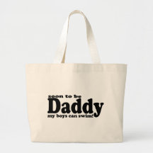 Soon to be Daddy Tote Bags