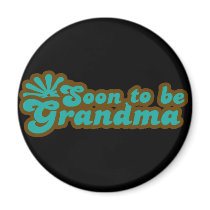 Soon to be Grandma Refrigerator Magnets