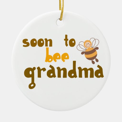 Soon to be Grandma Ornament | Zazzle