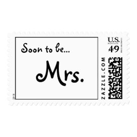 Soon to be... Mrs. Postage