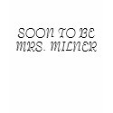 "Soon-to Be Mrs." t shirt