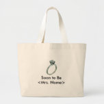 Soon to Be Mrs Tote Bags