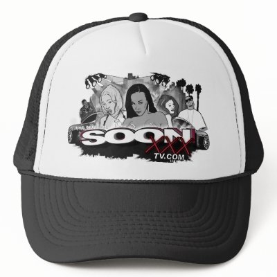 Soon XXX TV Detailed Trucker Hat by soonxxxtvdotcom