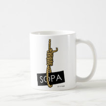 SOPA On A Rope Coffee Mugs
