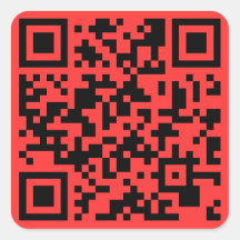 SOPA Supporter QR Code Sticker