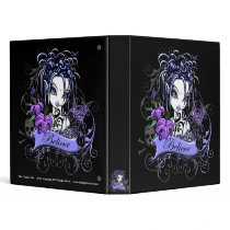 "Sophia Lilly" Believe Fairy Art Avery Binder