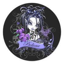 "Sophia Lilly" Believe Fairy Art Stickers
