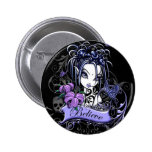 Sophia Lilly Believe Flower Fairy Button