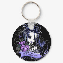 Sophia Lilly Believe Flower Fairy Keychain