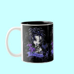 Sophia Purple Lilly Butterfly Mug