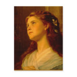 Sophie Gengembre Anderson Portrait Of Young Girl E postcards