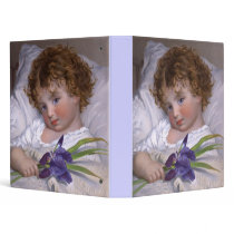 Sophie Gengembre Anderson: Prattling Primrose Vinyl Binder
