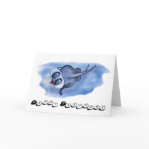 Sophie goes snorkelling card