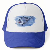 Sophie goes snorkelling trucker hats