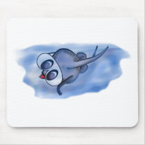 Sophie goes snorkelling mouse pad