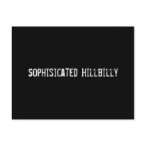 Sophisicated Hillbilly postcards