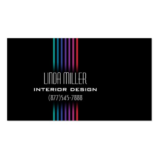 Sophisticated Gradients Business Card Templates (front side)