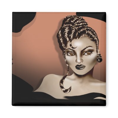 Sophisticated Lady Magnet by CherylDanielsart
