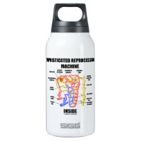 Sophisticated Reprocessing Machine Inside Nephron 10 Oz Insulated SIGG Thermos Water Bottle