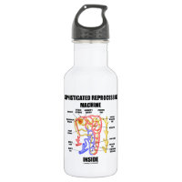 Sophisticated Reprocessing Machine Inside Nephron 18oz Water Bottle