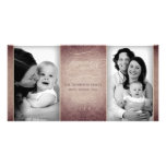 Sophisticated Sepia "Joyeux Noël" photo card