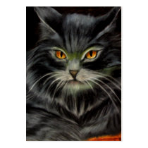 Sophistication (Cat) ACEO Art Trading Cards business cards by jaisjewels Sophistication (Cat) ACEO Art Trading Cards business cards