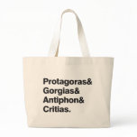 Sophists tote bag