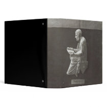 Sophocles  poet reading 3 ring binders