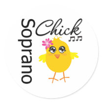 Soprano Chick stickers