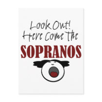 Soprano postcards by evisionarts Soprano postcards