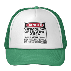 Soprano Sax Operating Area Trucker Hats