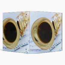 Soprano Saxophone 3 Ring Binders