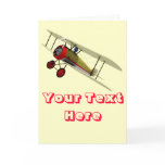 Sopwith Camel and Pilot Card