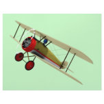Sopwith Camel and Pilot Letterhead Template