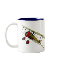 Sopwith Camel and Pilot Mug