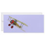 Sopwith Camel and Pilot Personalized Rack Card