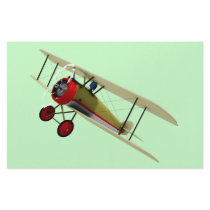 Sopwith Camel and Pilot Customized Stationery