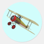 Sopwith Camel and Pilot Sticker