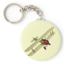 Sopwith Camel Biplane Keychain
