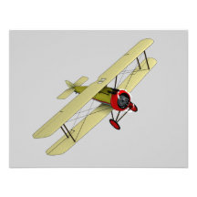 Sopwith Camel Biplane Personalized Invite