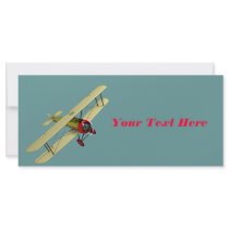 Sopwith Camel Biplane rack cards by packratgraphics Sopwith Camel Biplane rack cards