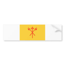 Sor Trondelag flag Norway region Bumper Stickers