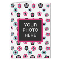 Sorbet floral template 02 - Photo Card